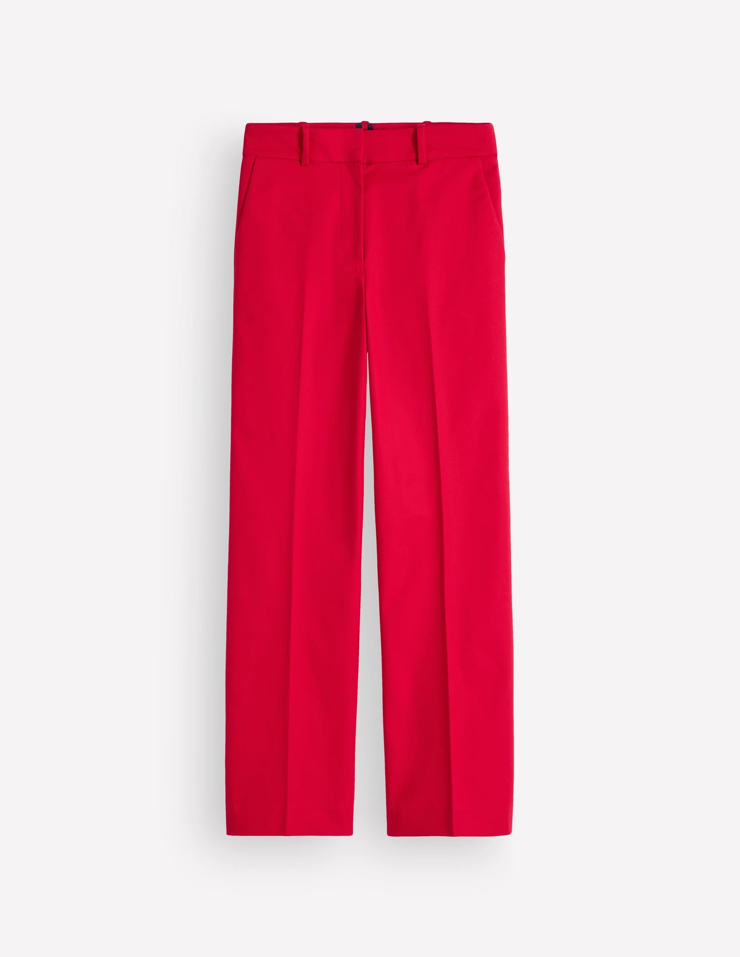 Canonbury Cotton 7/8 Trousers-Salsa Red