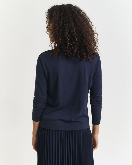 Polo à manches longues sans coutures et boutonné