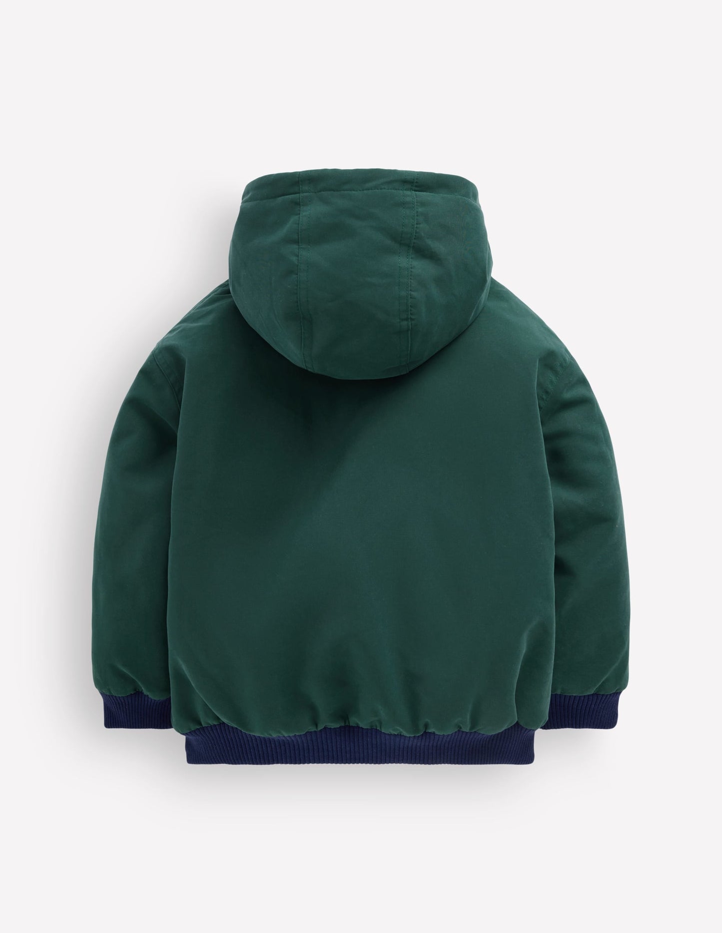 Reversible Borg Bomber-Malachite Green/Raw Umber