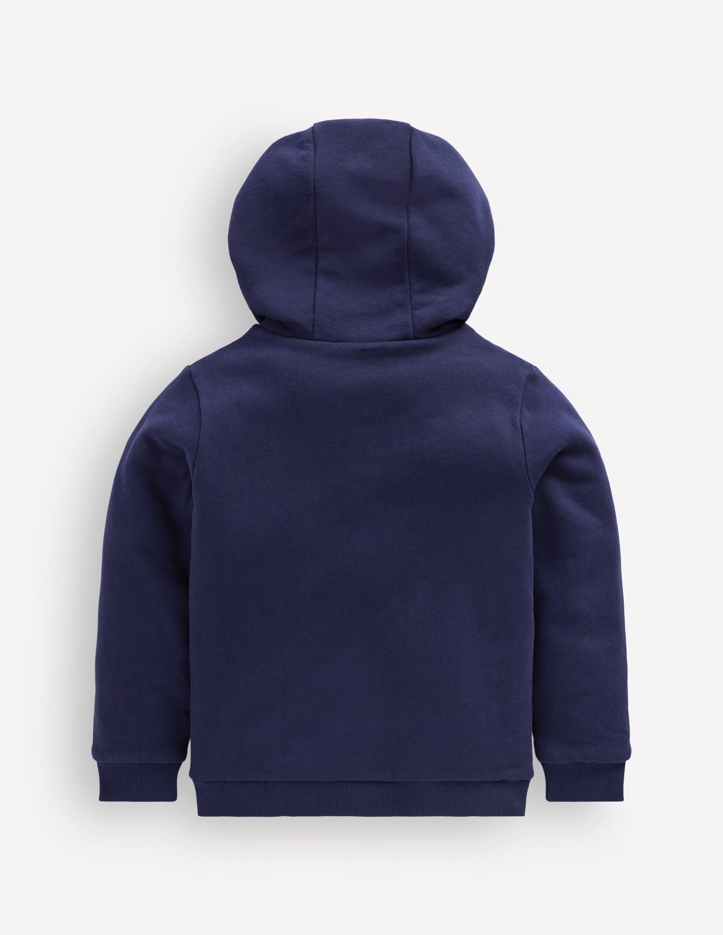 Reversible Borg Hoodie-College Navy