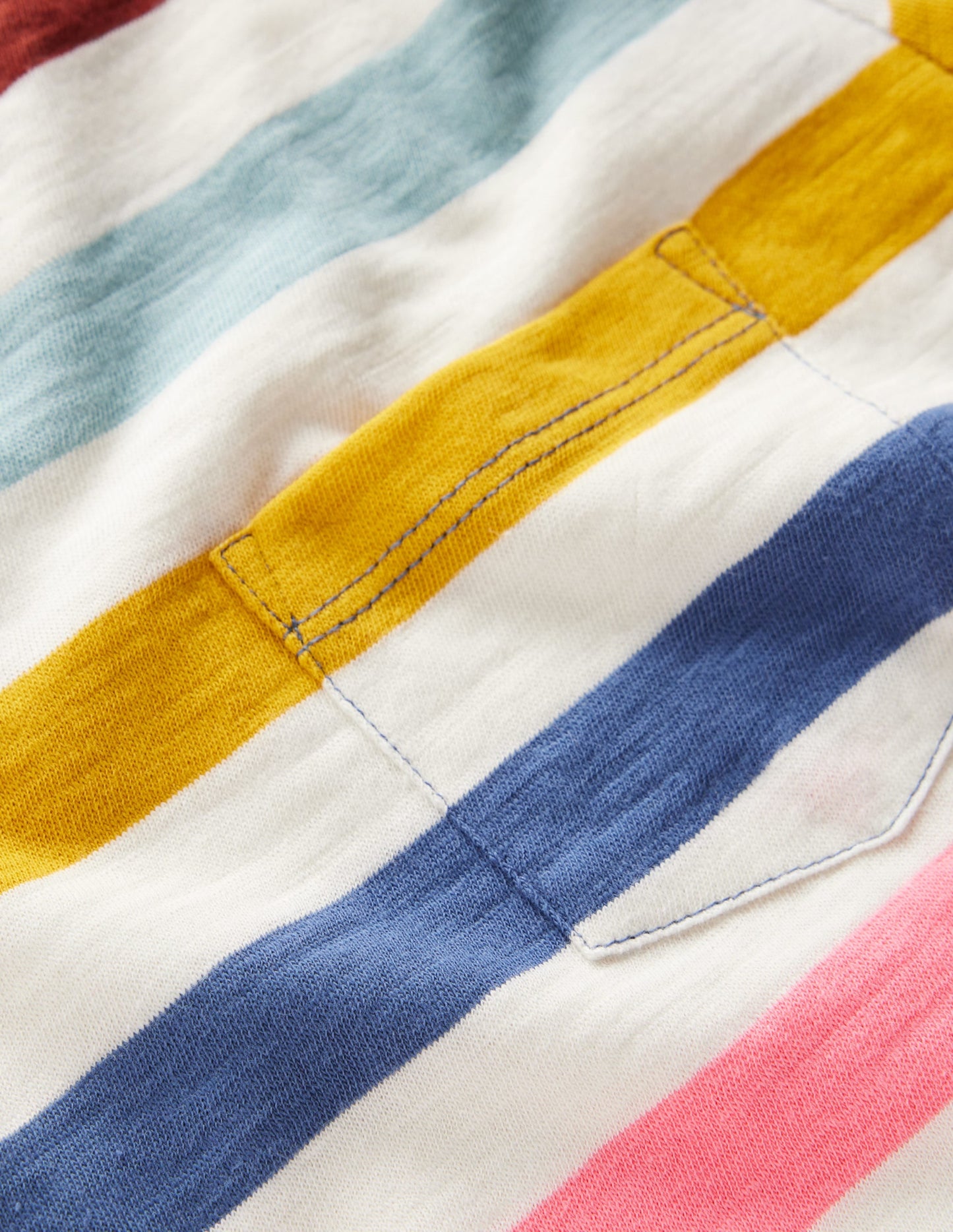 Everyday Short Sleeve T-Shirt-Multi Stripe