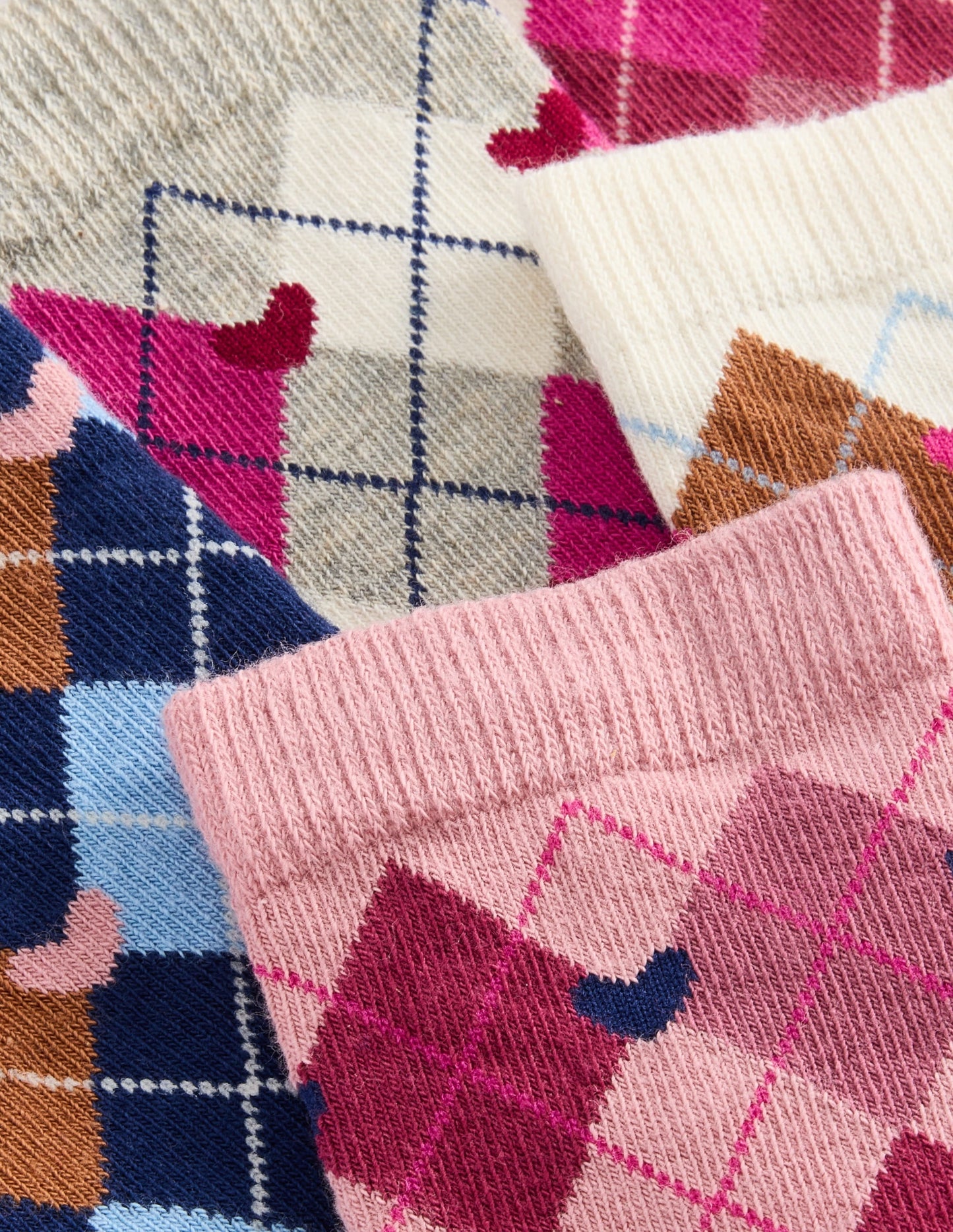 5-Pack Socks-Multi Argyle