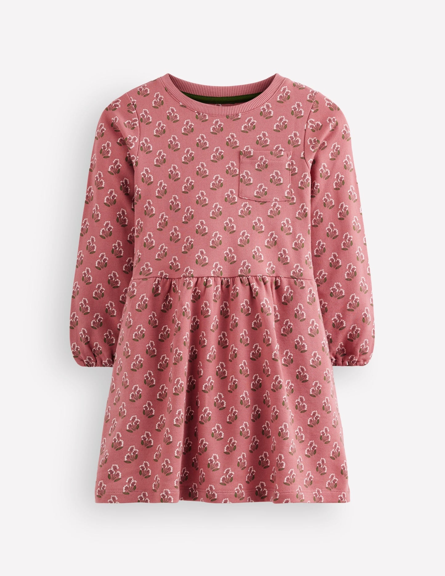 Minna Sweatshirt Dress-Pink Floral