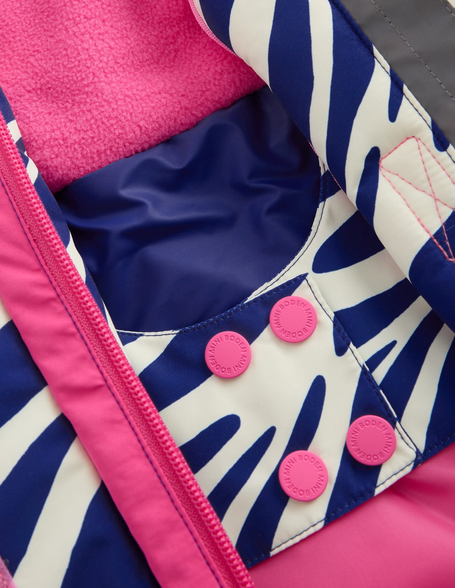 All-Weather Waterproof Coat-Zebra
