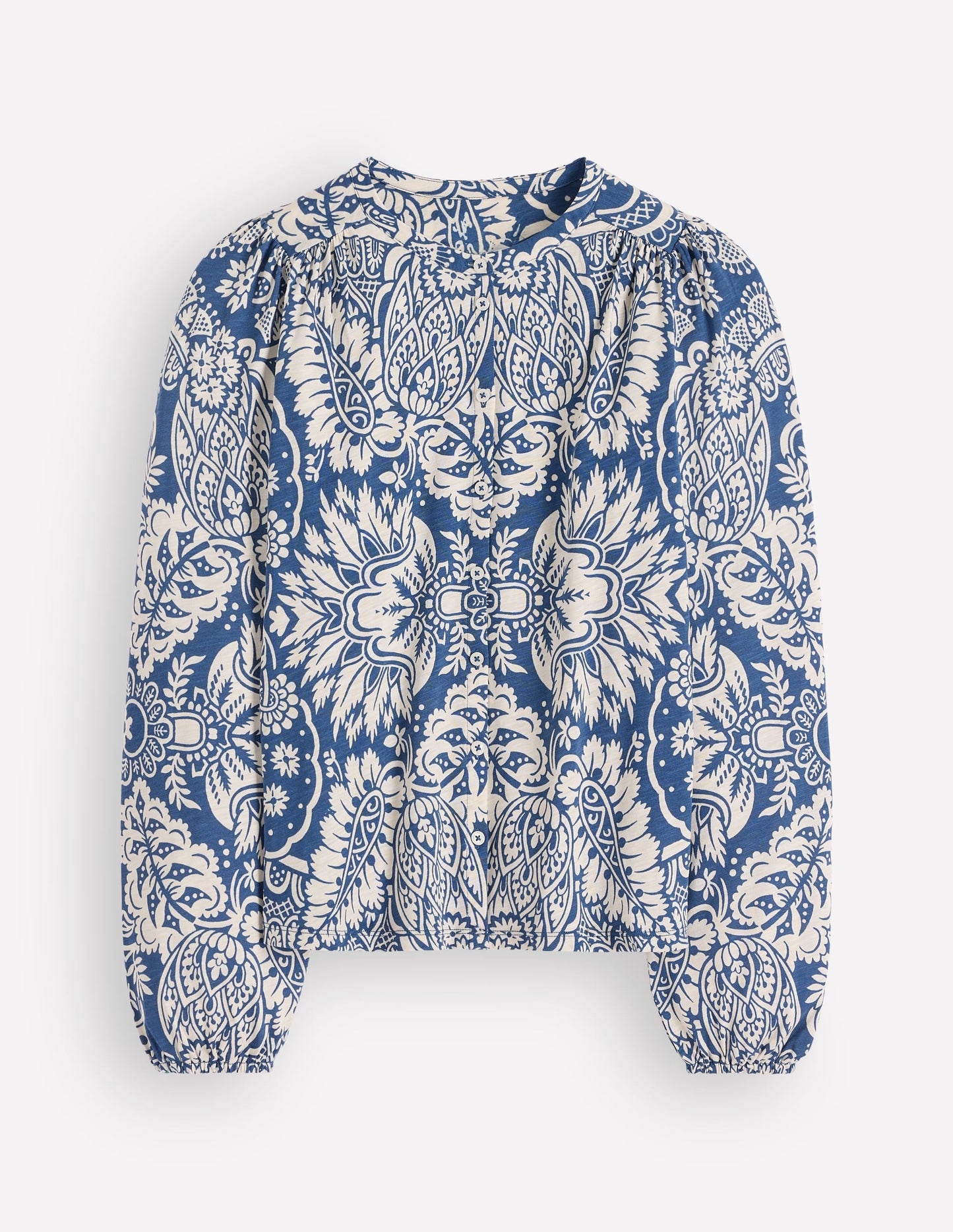 Ara Jersey Shirt-True Navy,  Arabesque Meadows