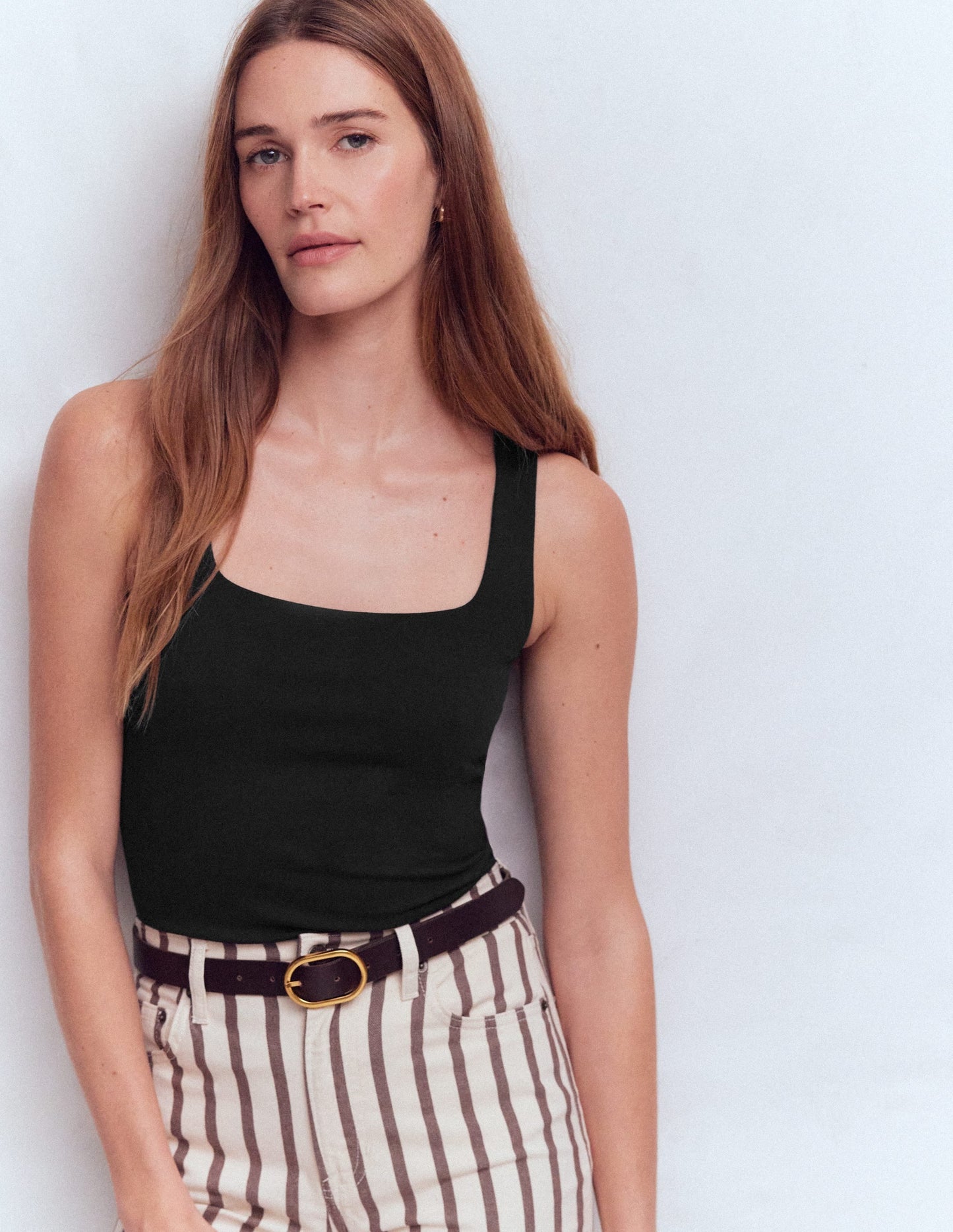 Brooke Double Layer Vest-Black