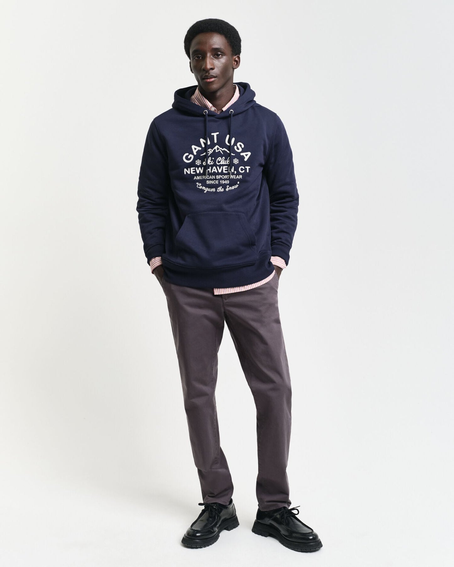 Schmale Twill-Chino