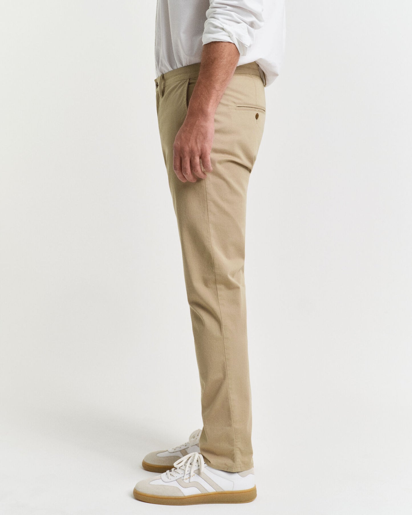Chino en twill coupe slim