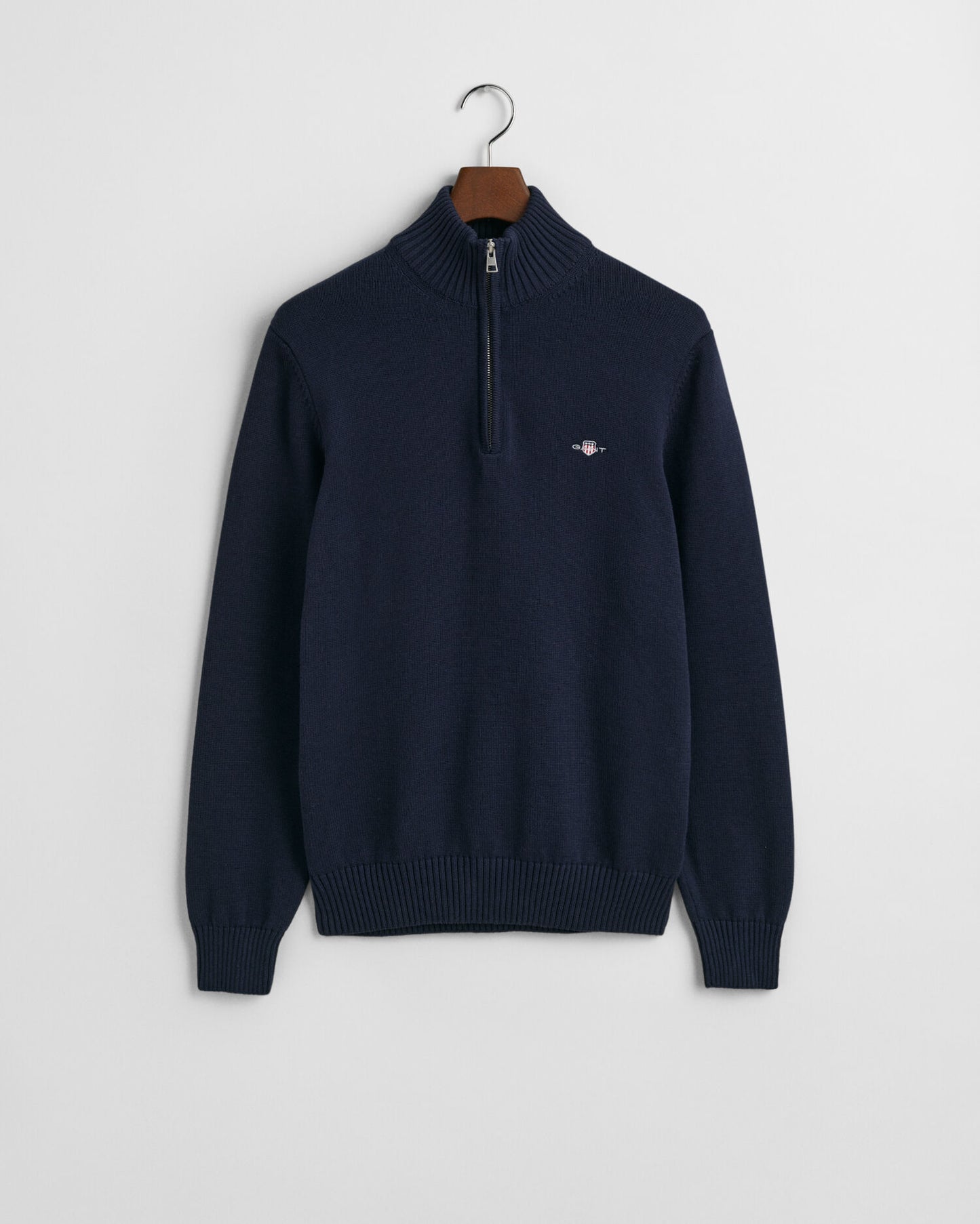 Freizeit-Baumwoll-Half-Zip-Pullover