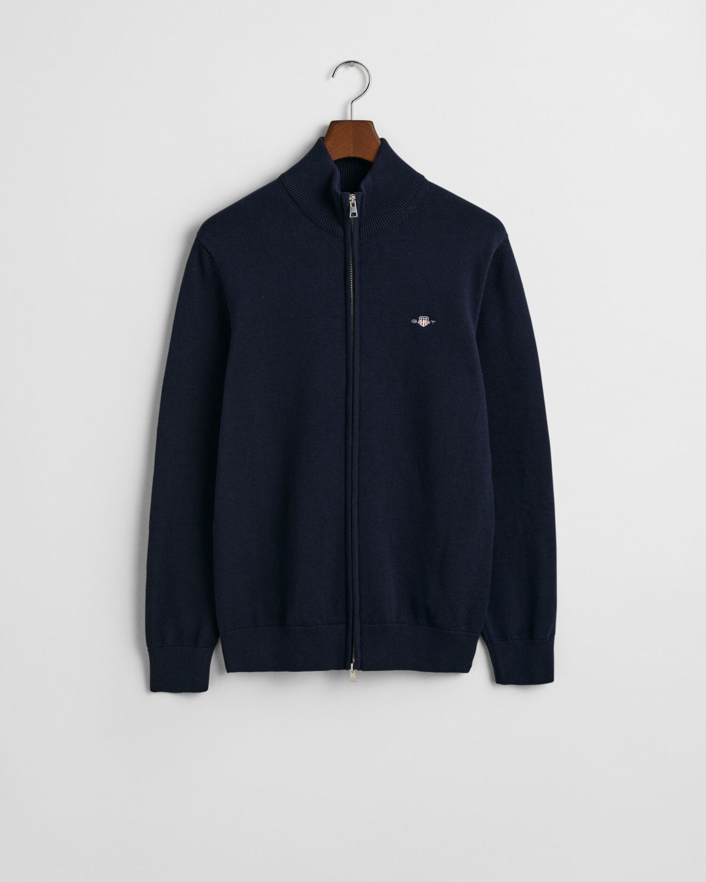 Gilet zippé en coton décontracté