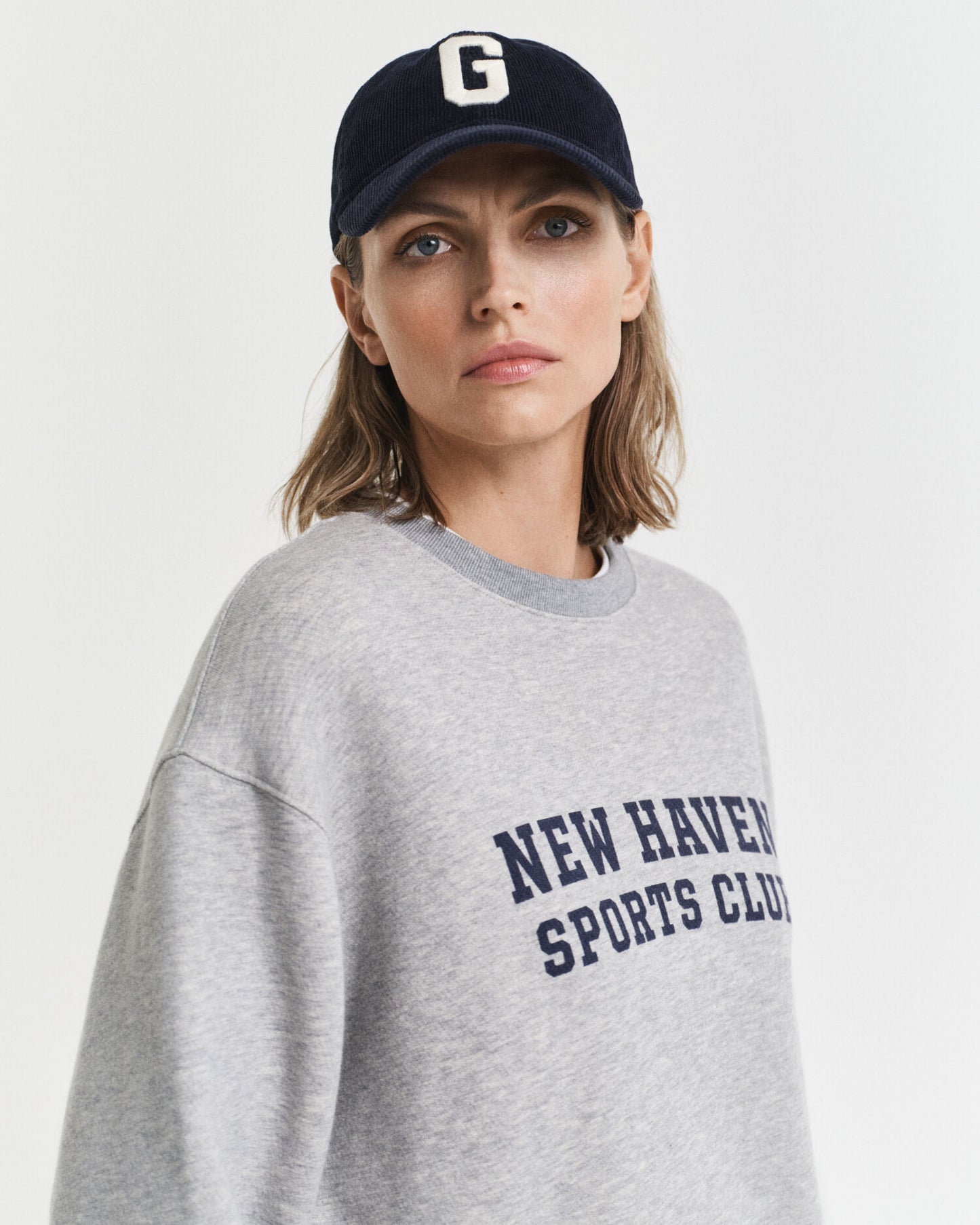 Sweat-shirt ras-du-cou imprimé