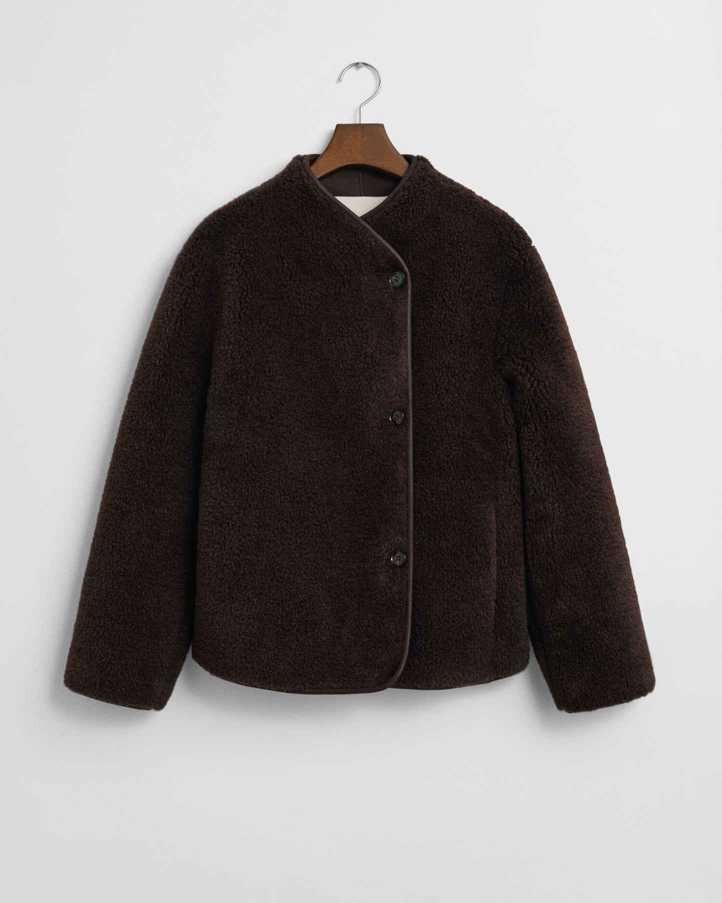 Faux-Shearling-Jacke
