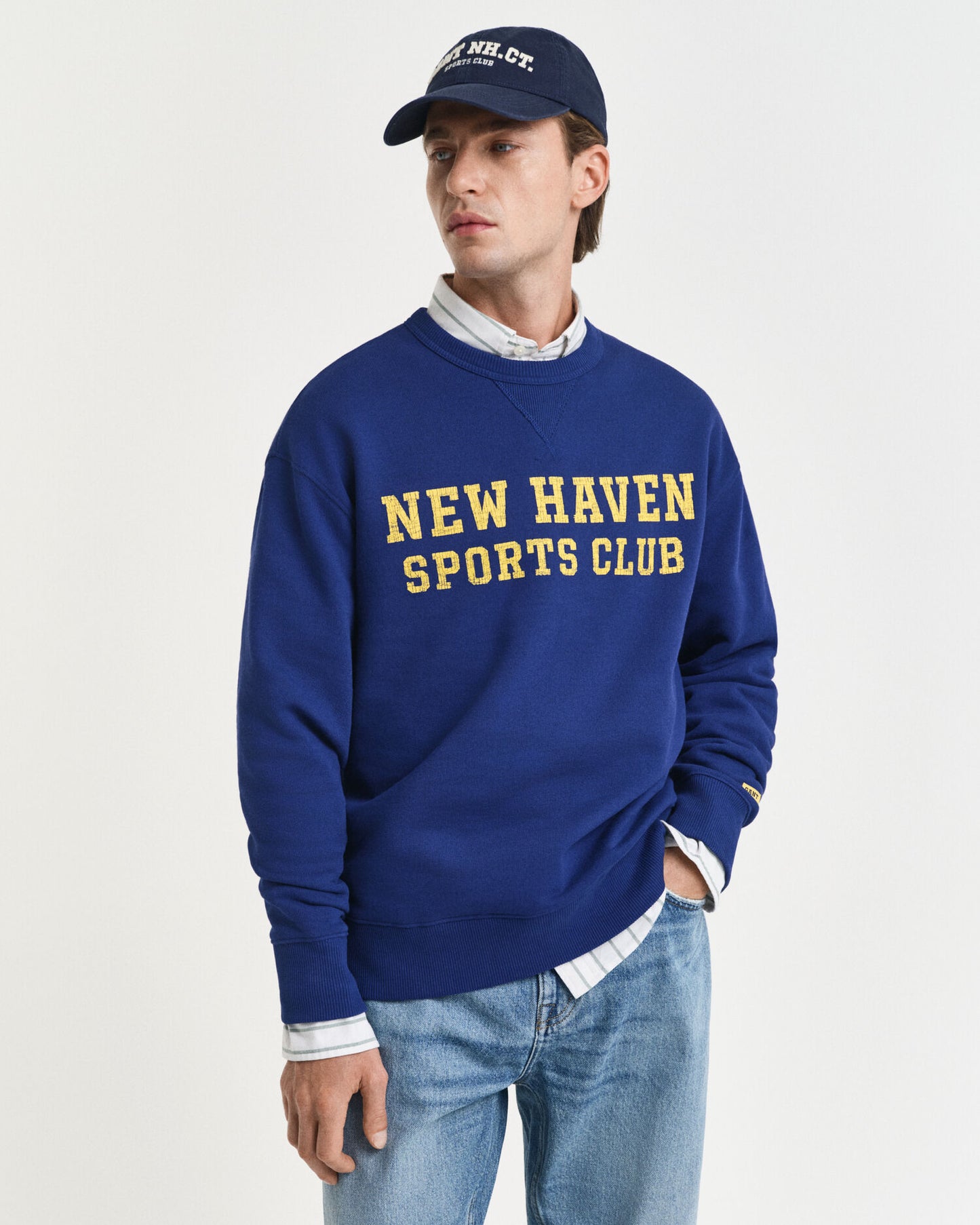 Grafik-Rundhals-Sweatshirt
