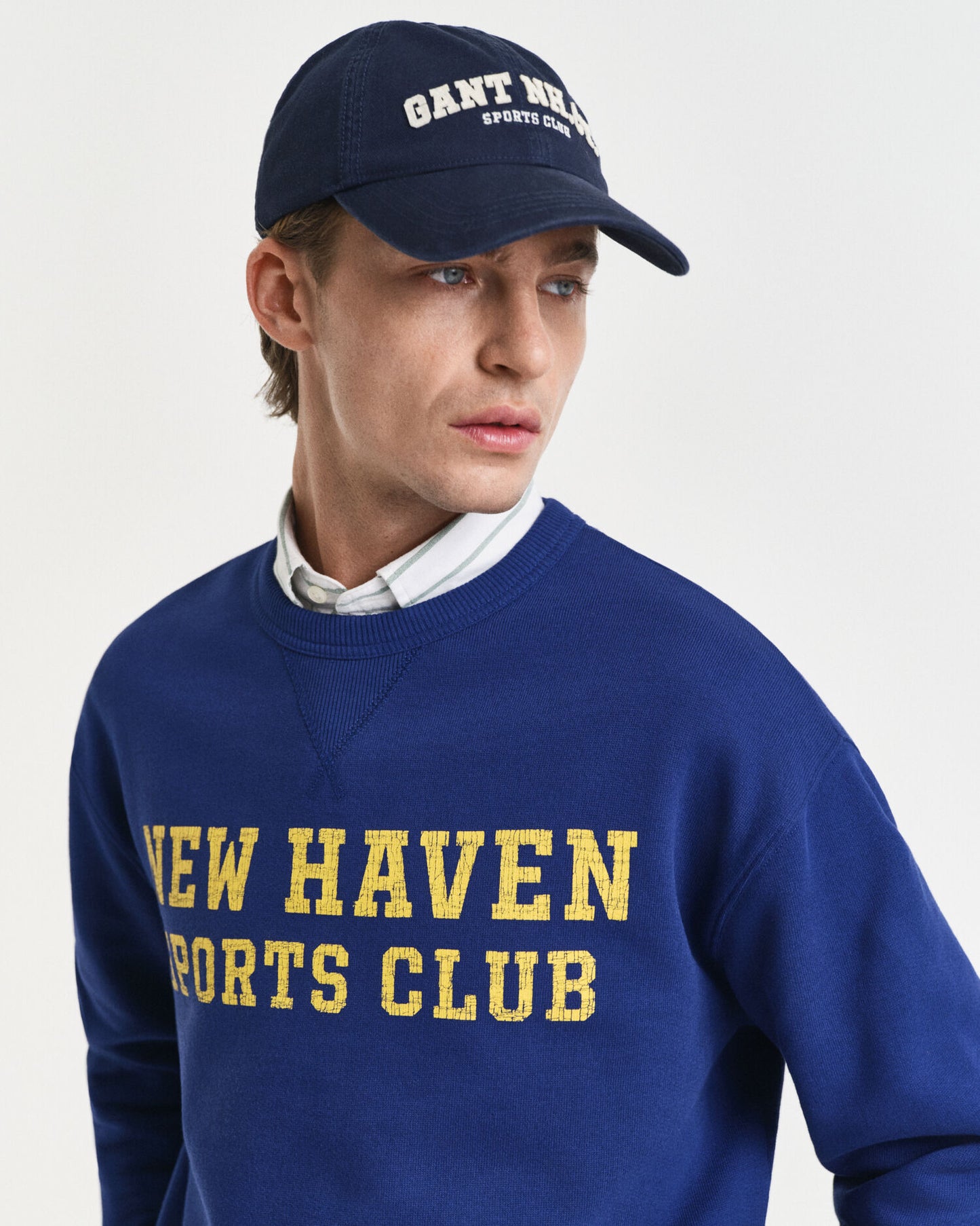 Grafisches Rundhals-Sweatshirt