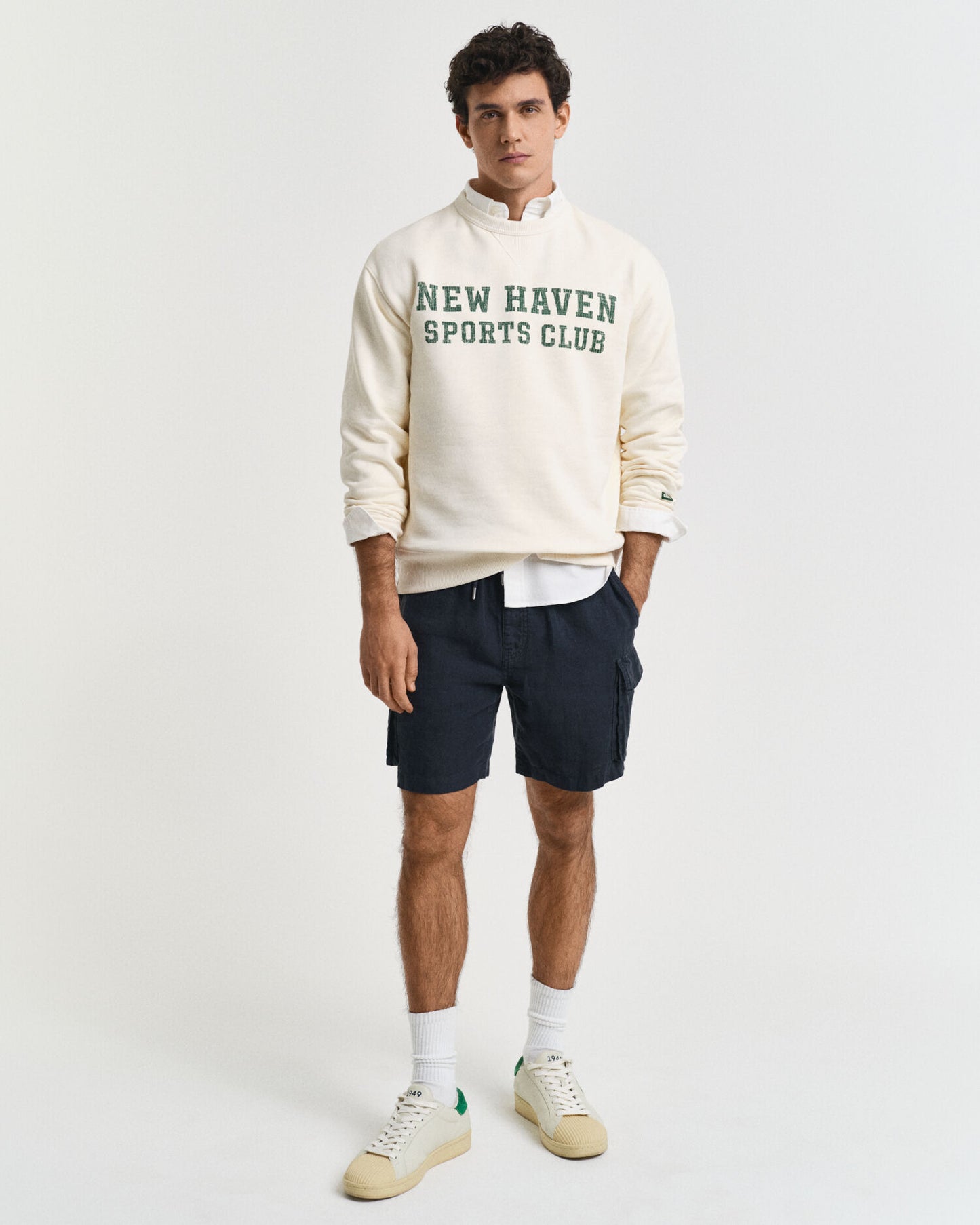 Grafik-Rundhals-Sweatshirt