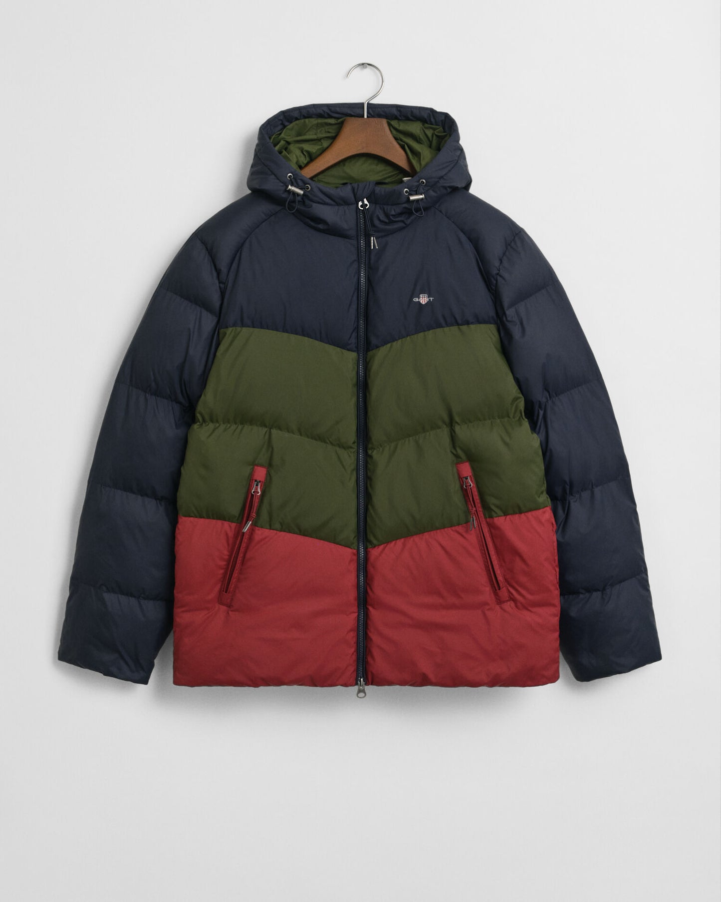 Color-Blocked Active Cloud Jacke