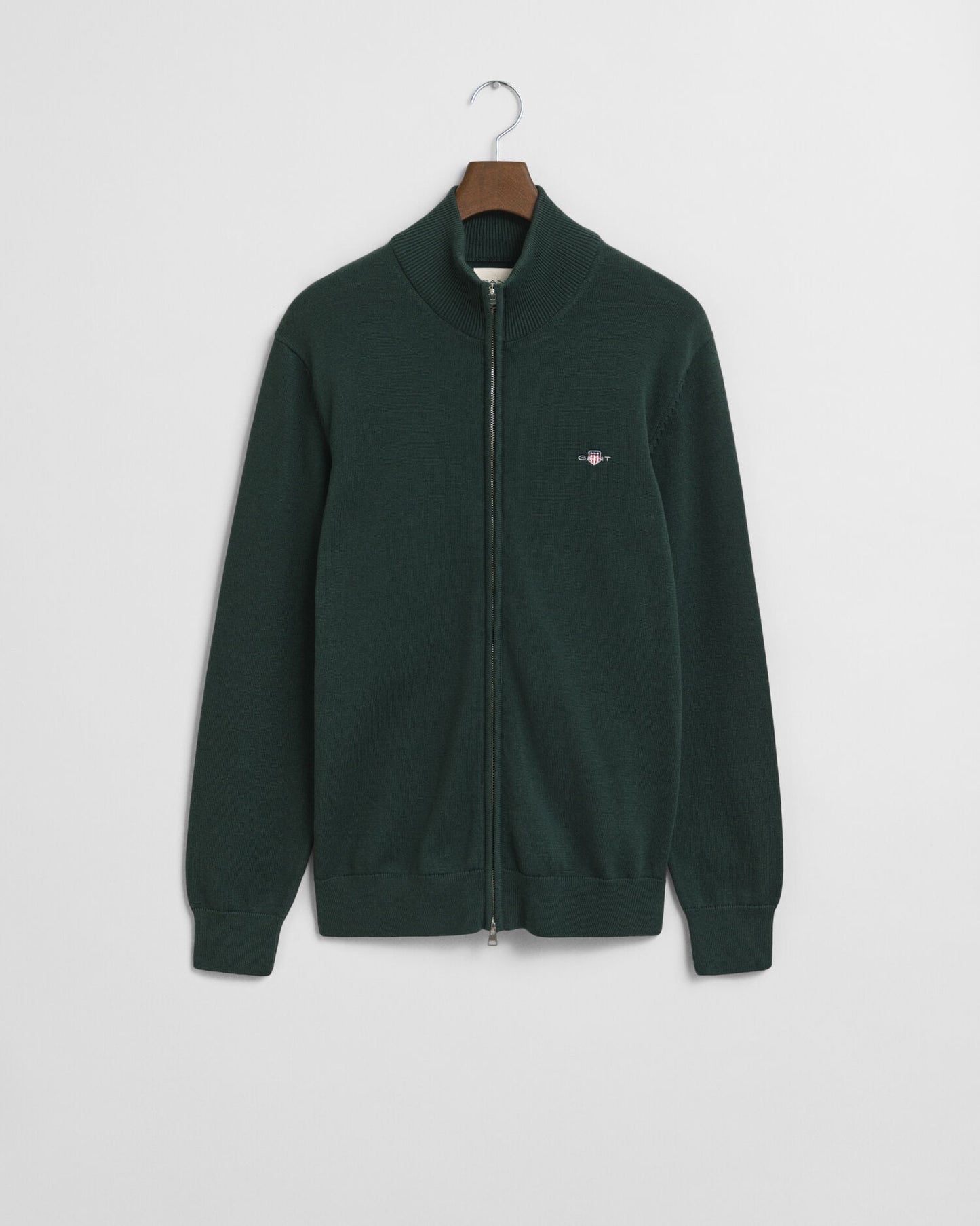 Gilet zippé en coton décontracté