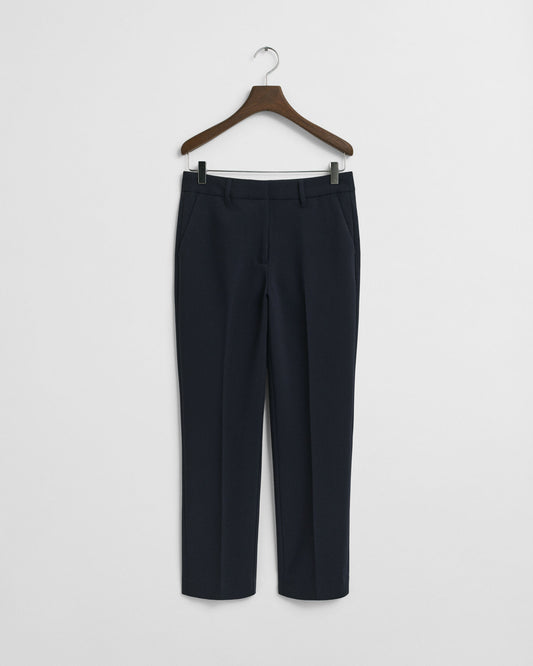 Schmal geschnittene fließende Hose
