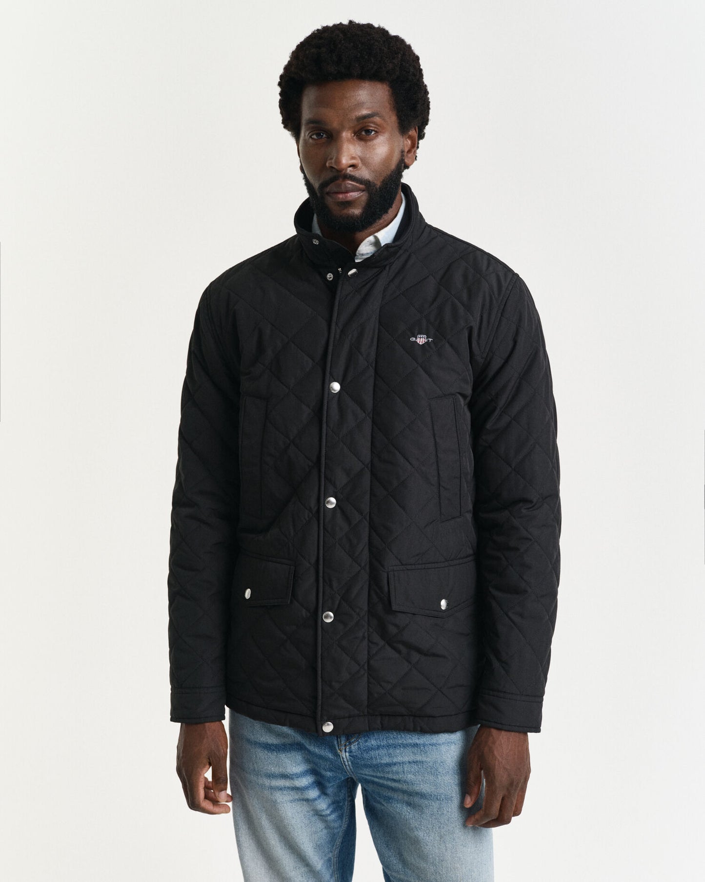 Gesteppte Windjacke Mittellang