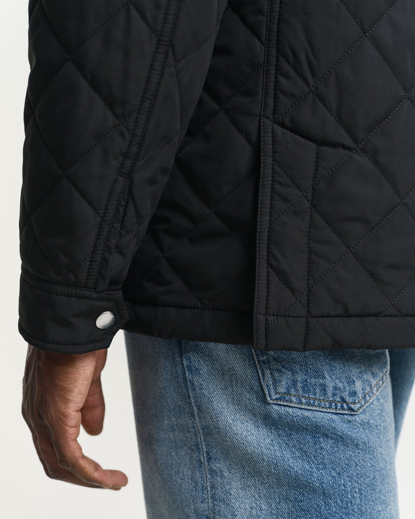 Gesteppte Windjacke Mittellang