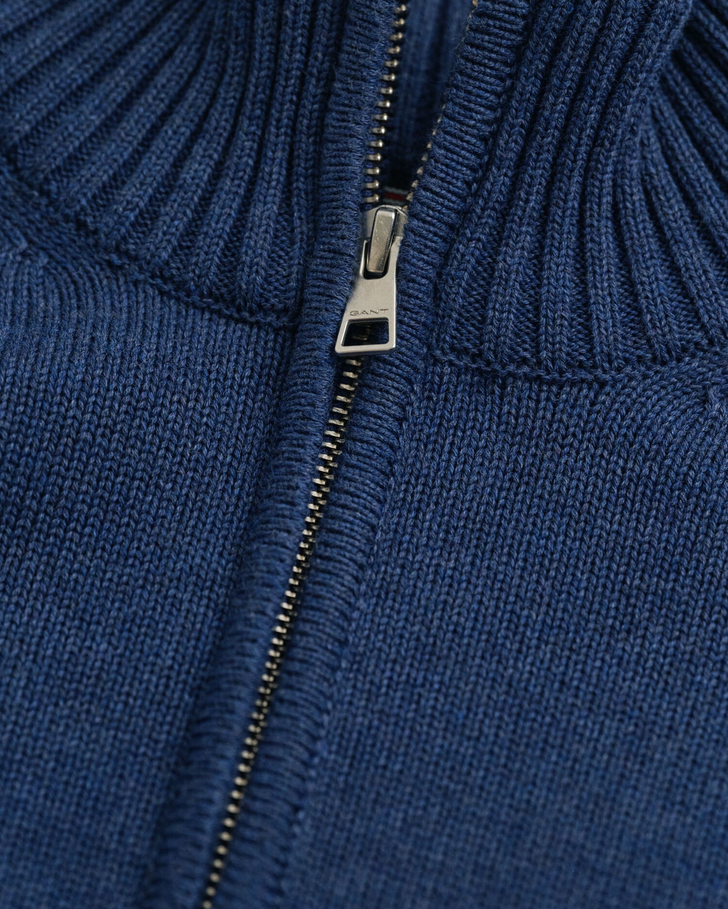 Pull demi-zippé en coton décontracté