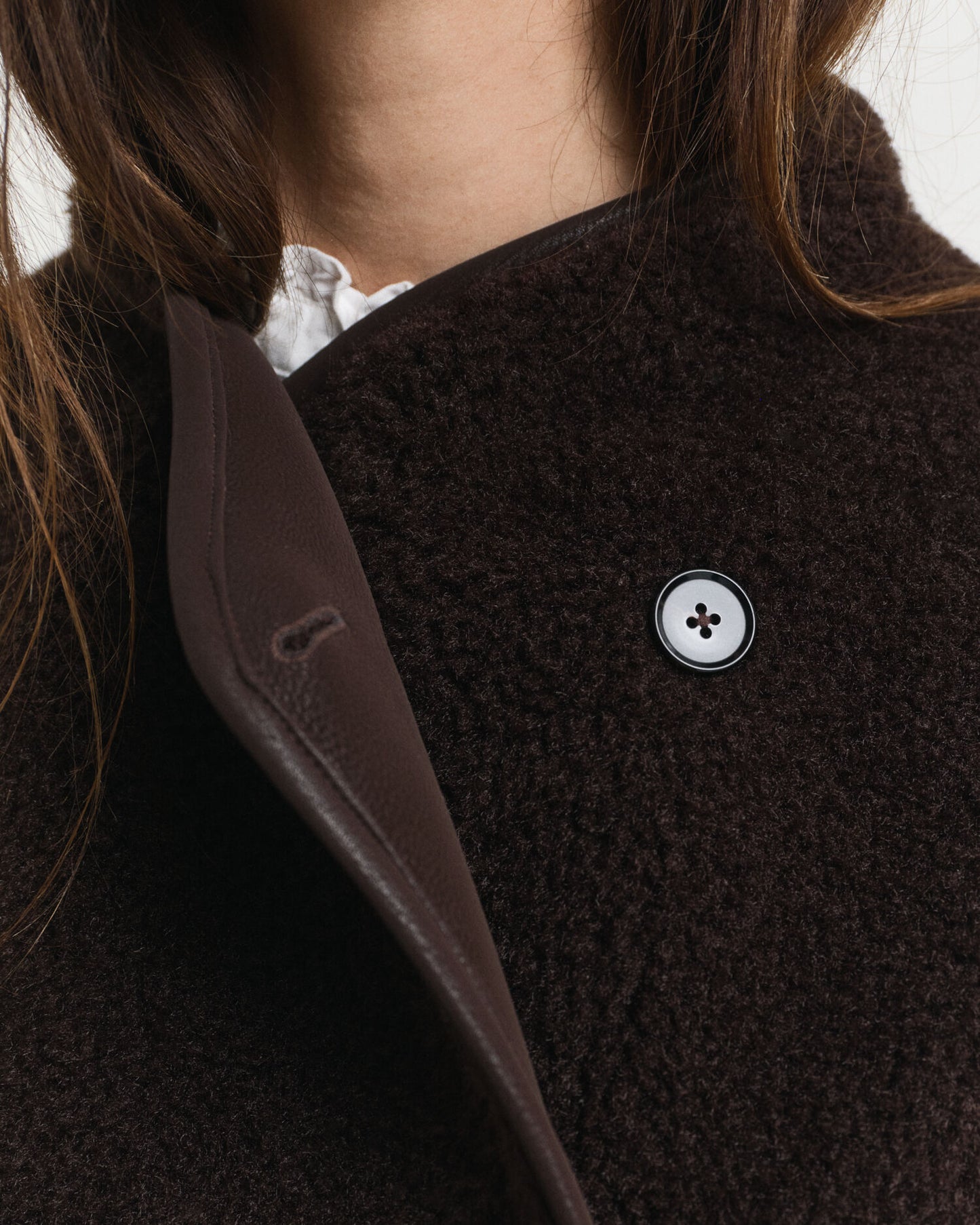 Faux-Shearling-Jacke