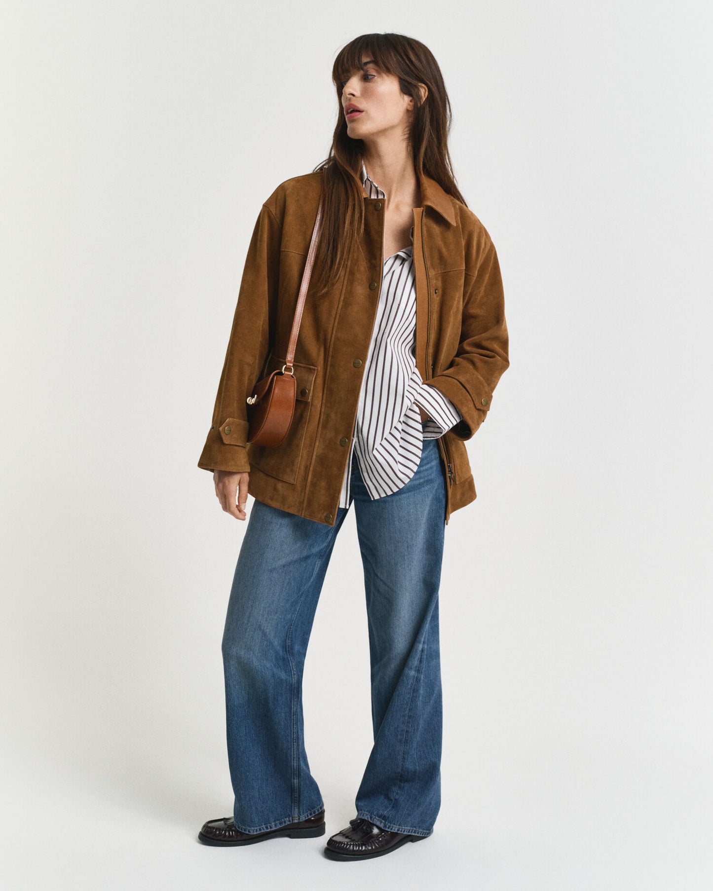 Wildleder-Scheunenjacke