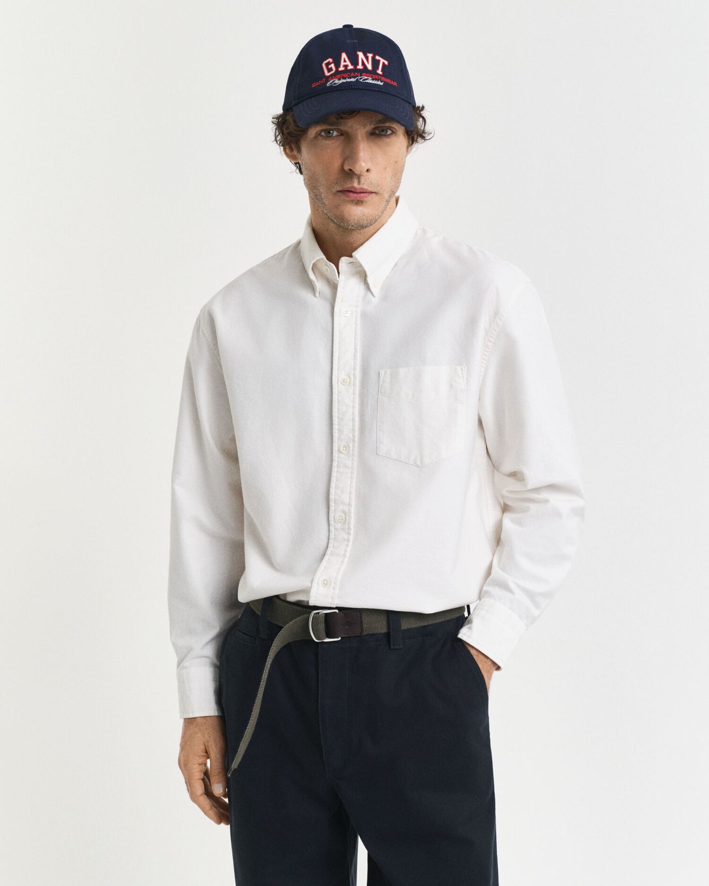 Heritage Oxford-Hemd mit lässiger Passform