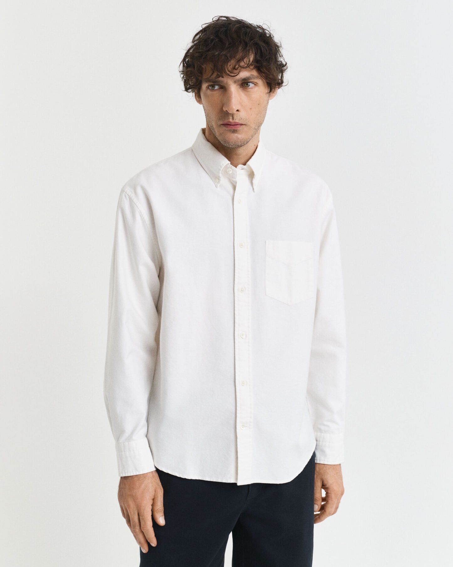 Heritage Oxford-Hemd mit lässiger Passform