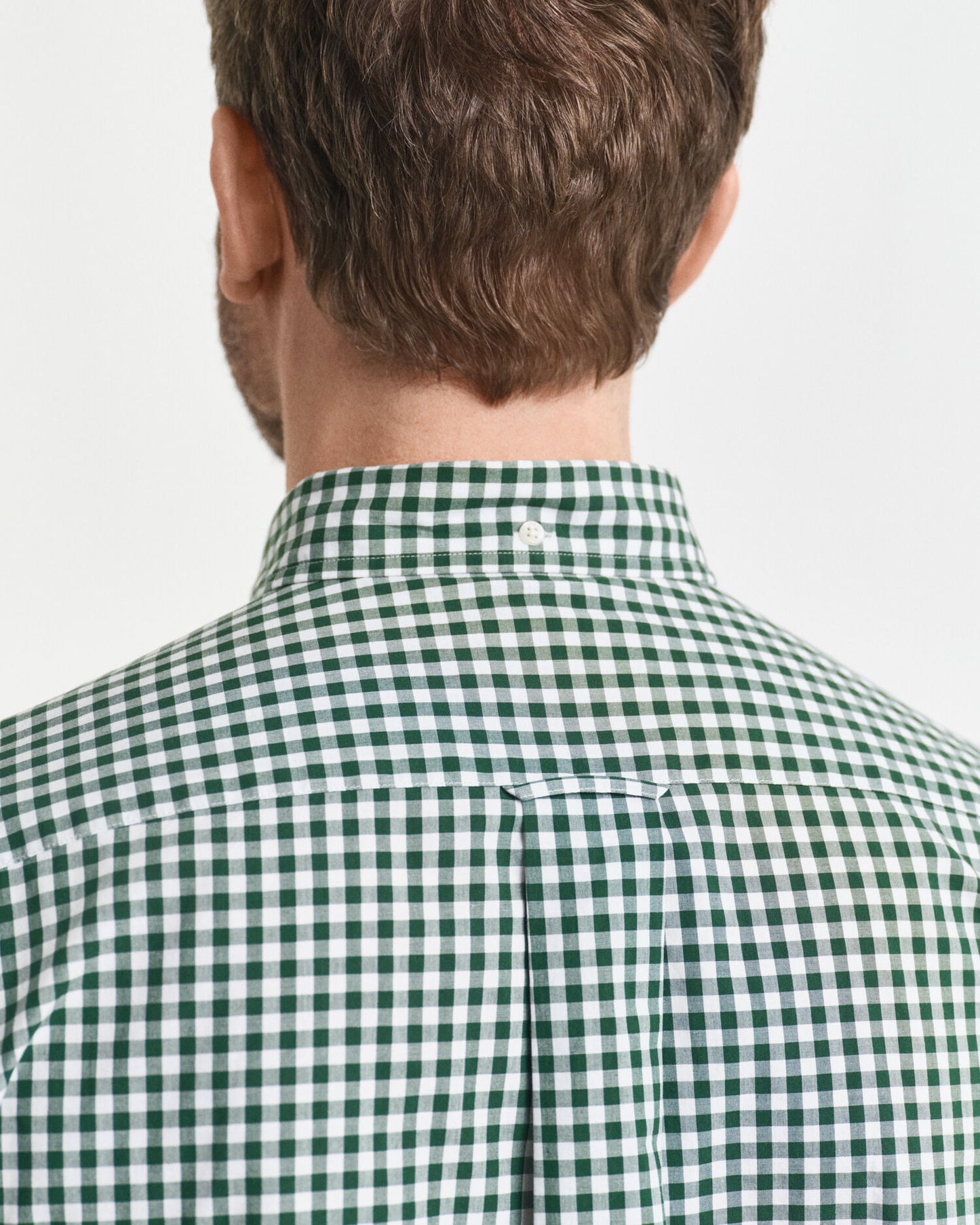 Regular Fit Klassisches Gingham-Popelinehemd