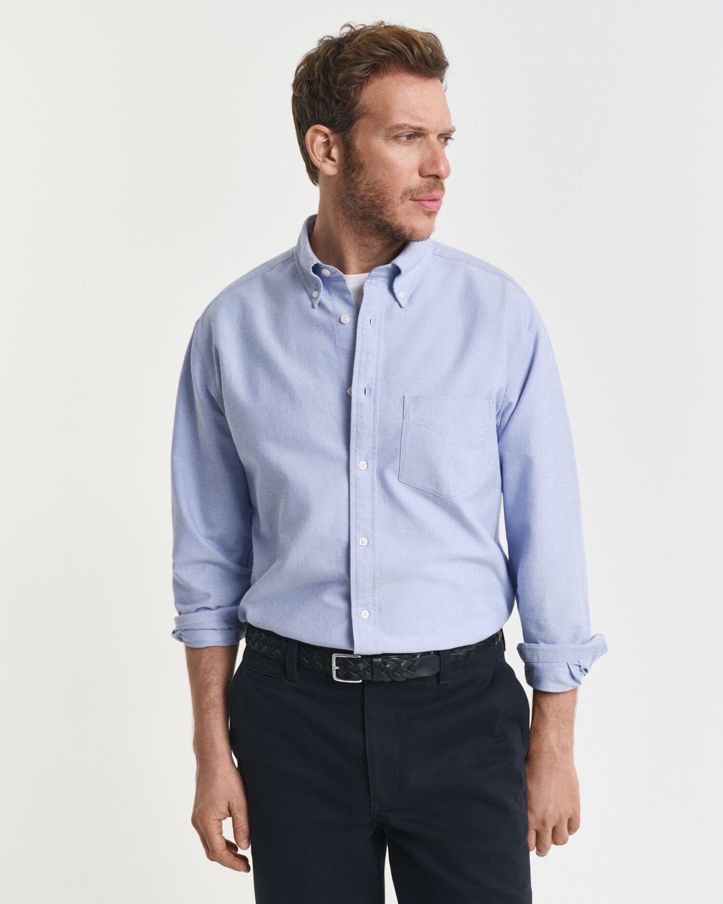 Heritage Oxford-Hemd mit lässiger Passform