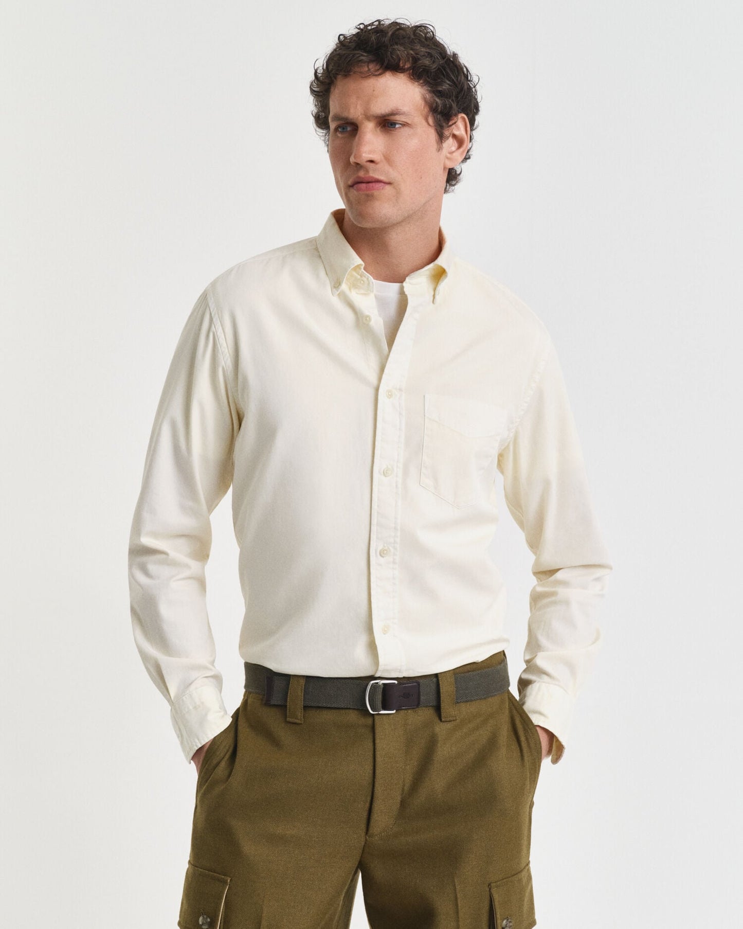 Regular Fit Twill-Hemd