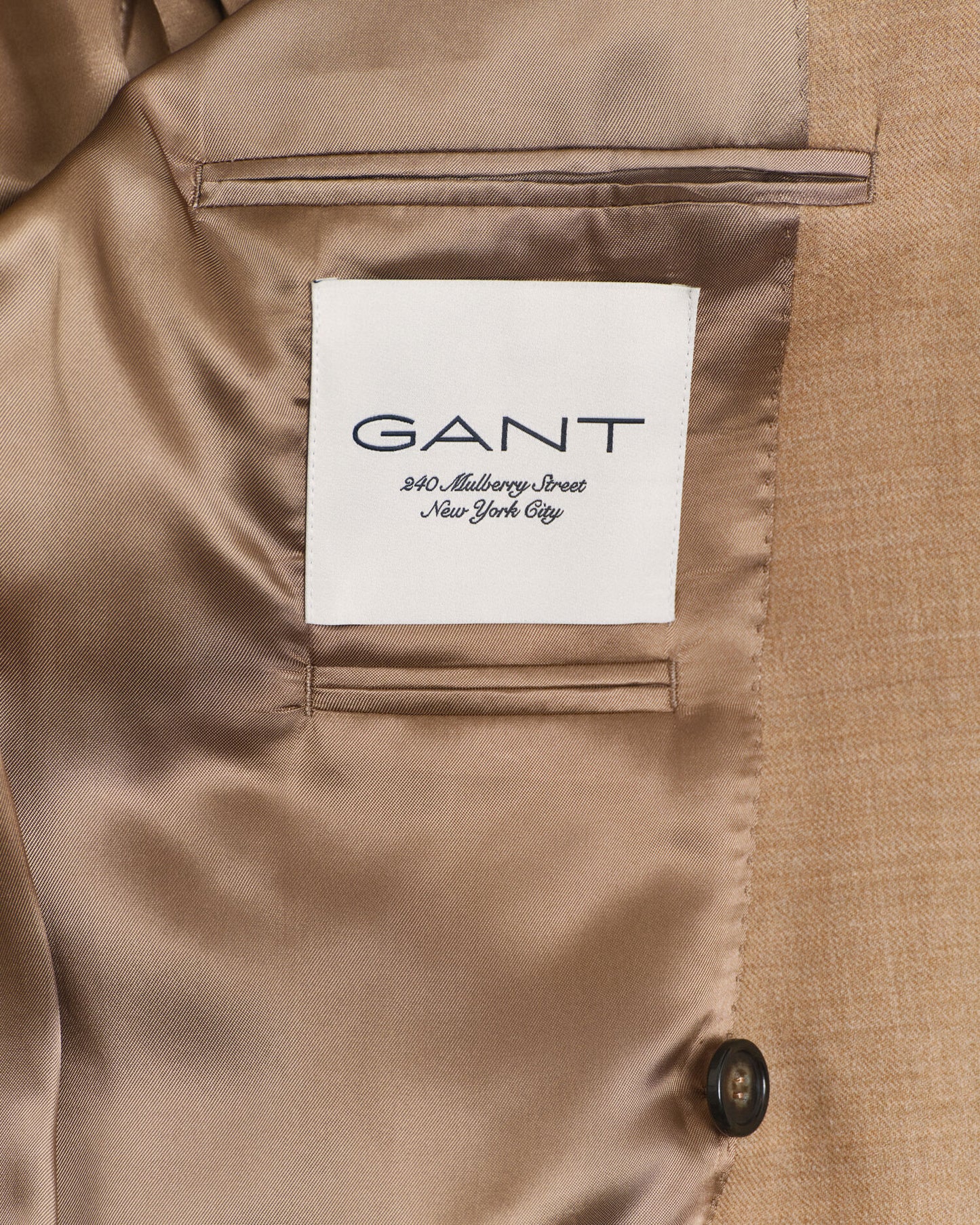 Flanell-Club-Blazer „Camel“