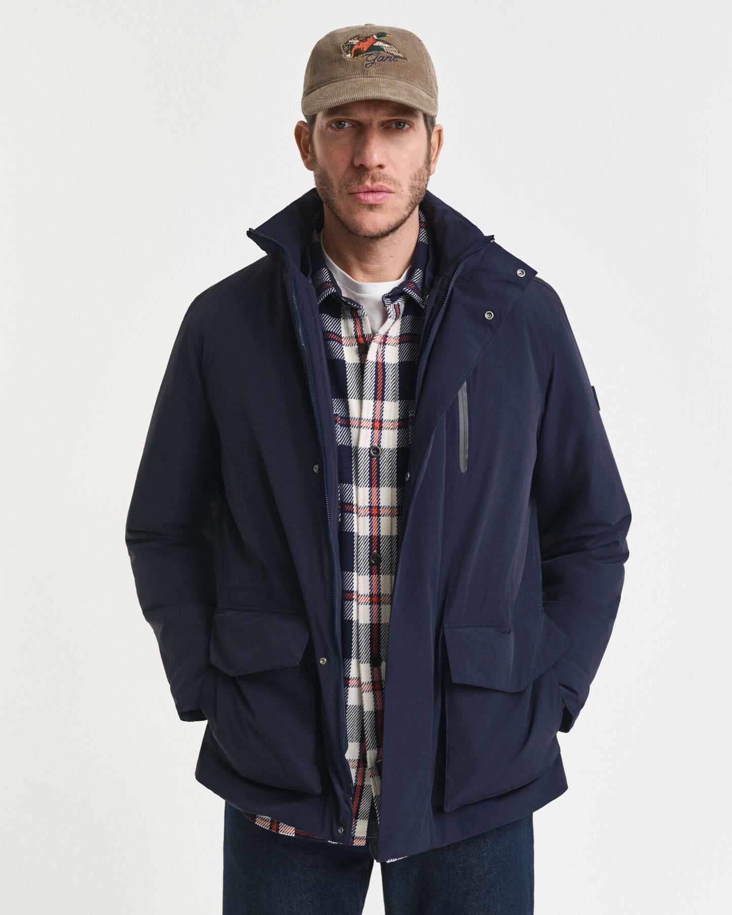 Doppel-Mid-Length-Jacke