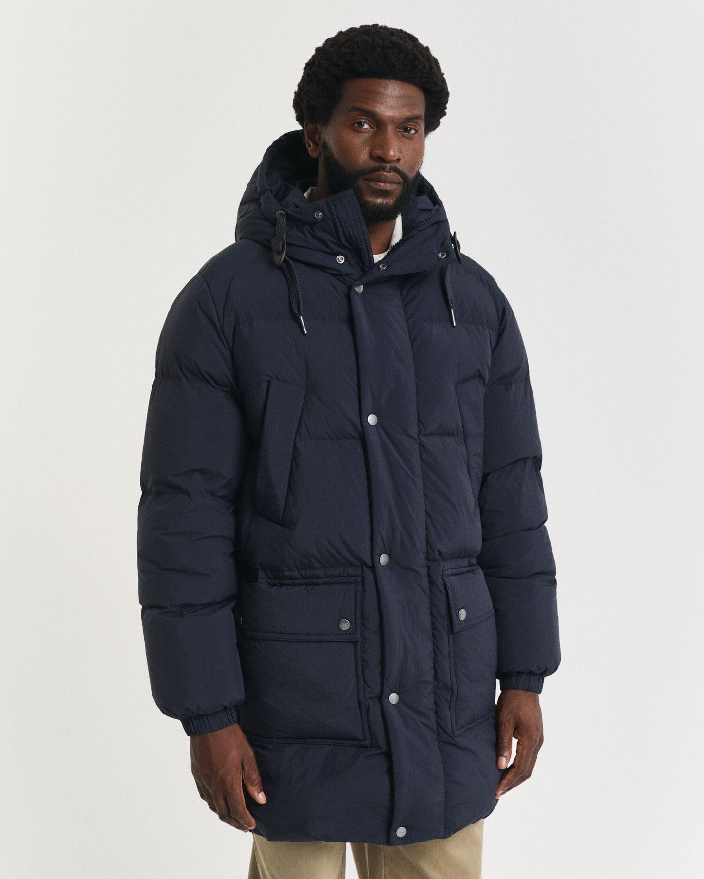 Daunen-Puffer-Parka