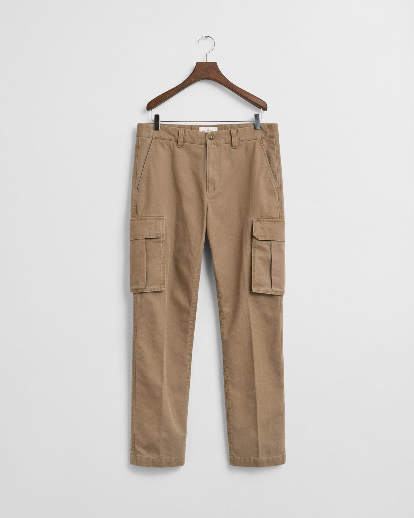 Regular Fit Cargo-Hose aus Baumwolltwill