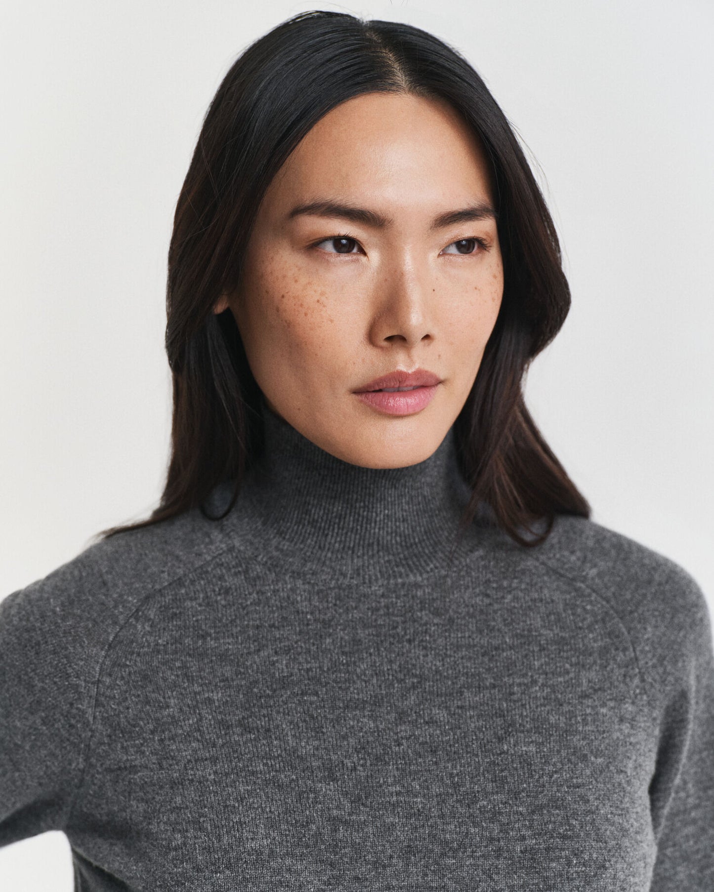 Robe en maille d'agneau mérinos extrafine