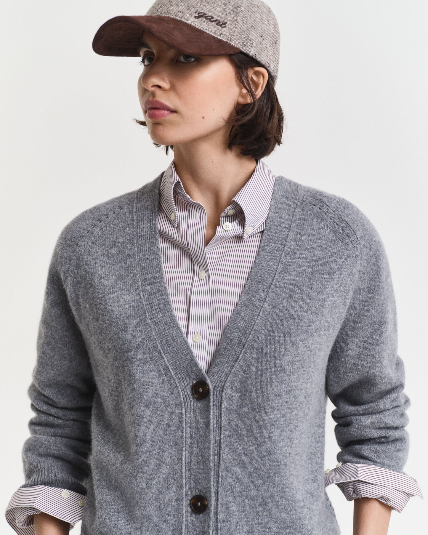 Cardigan en laine et cachemire