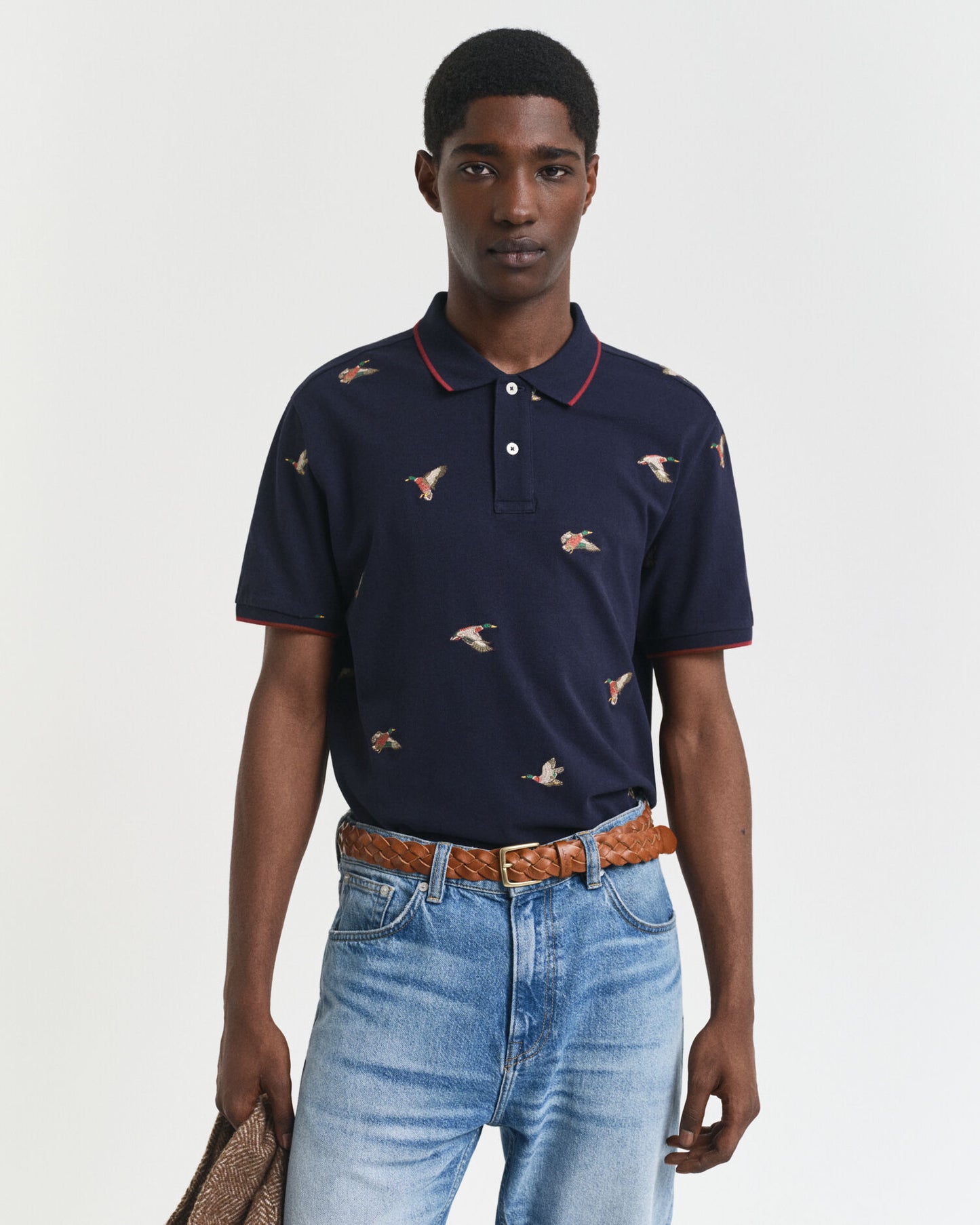 Besticktes Polo-Shirt
