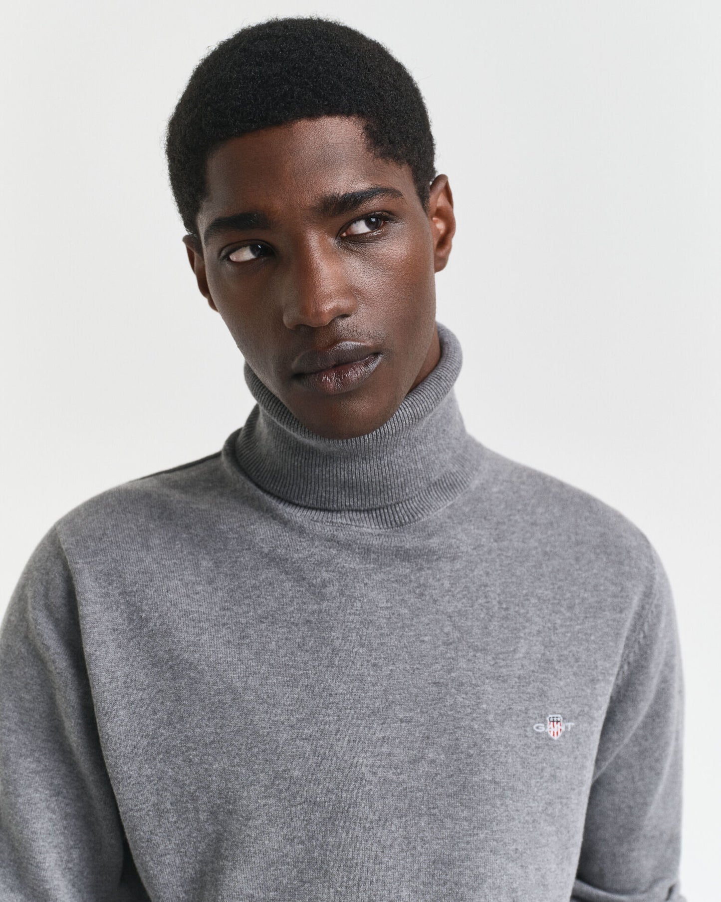 Klassischer Rollkragenpullover aus Baumwolle