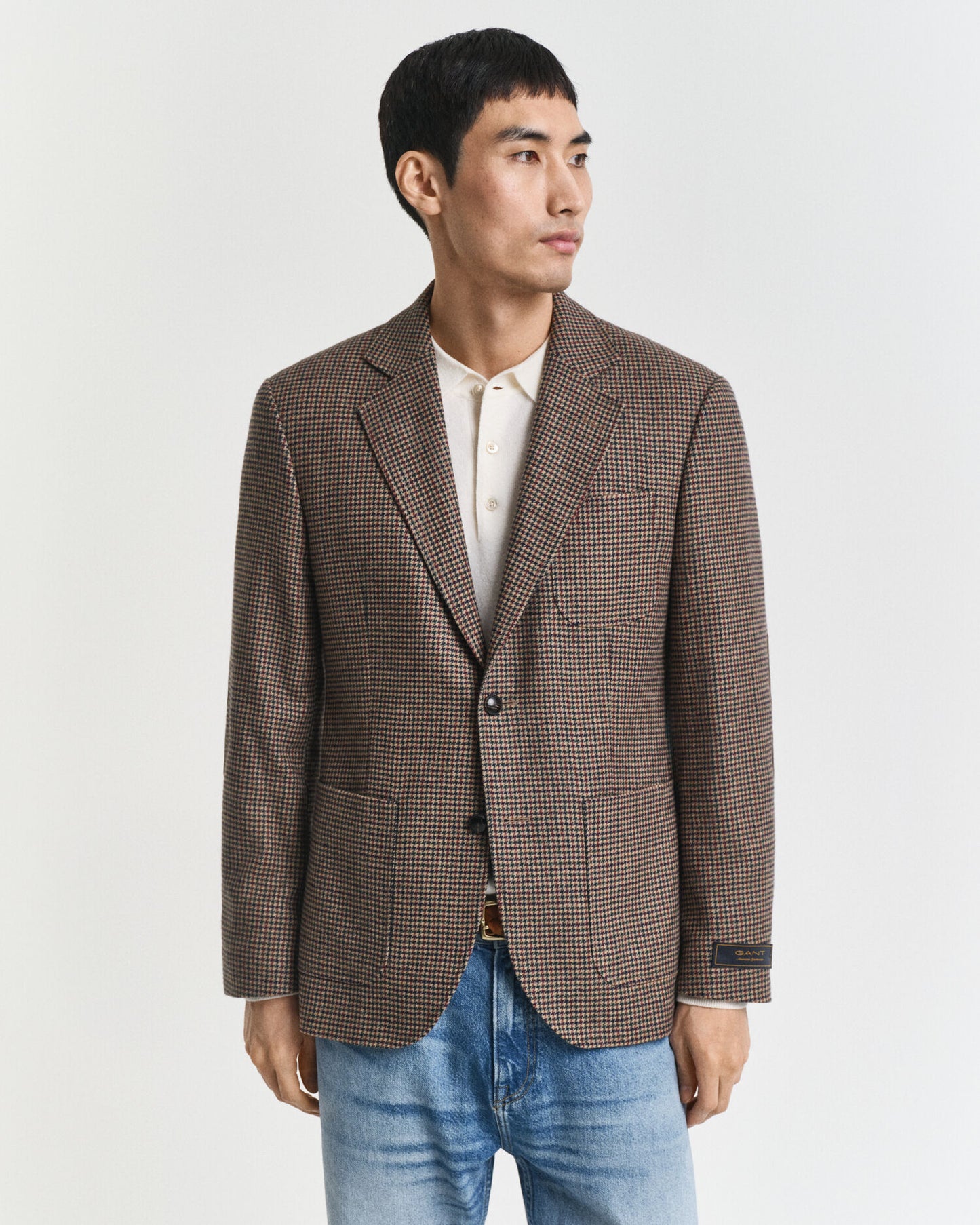 Blazer Prince de Galles Coupe Cintrée