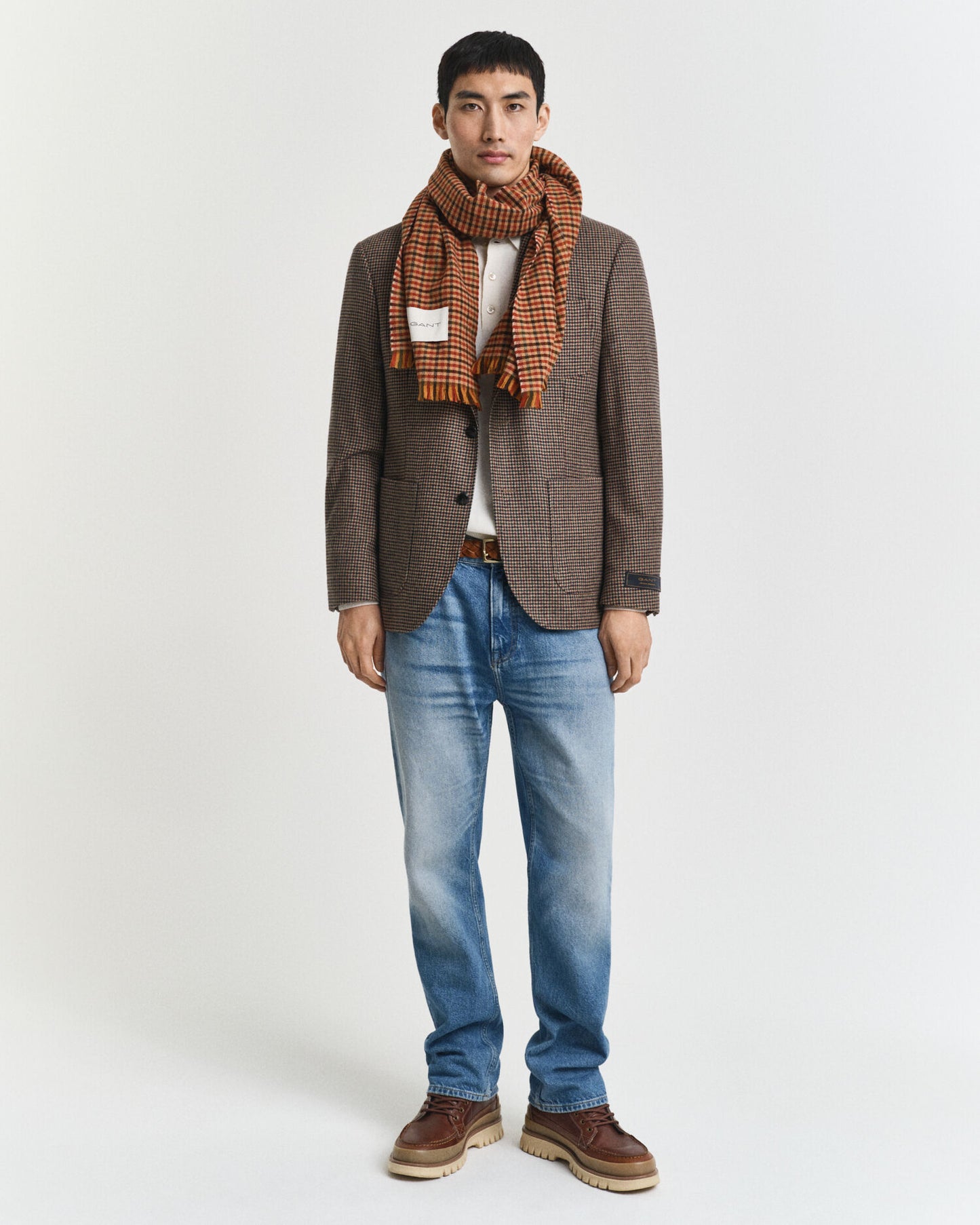 Blazer Prince de Galles Coupe Cintrée