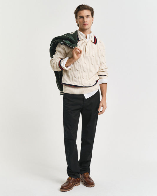 Regular Fit Twill-Chino